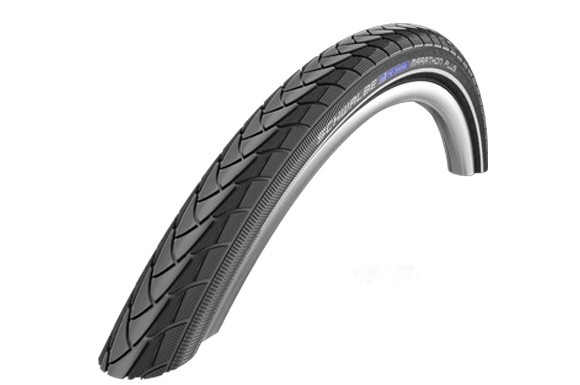 Schwalbe Marathon Plus Reflex , 26x1.75, HS440, schwarz, Drahtreifen