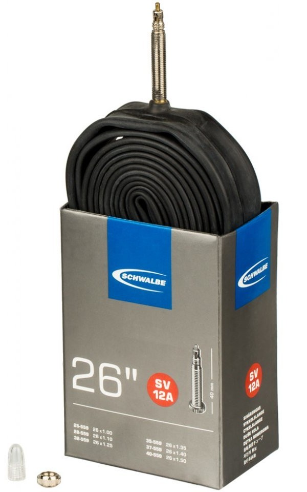 Schwalbe Schlauch MTB Presta, 26x1.0-1.5, SV 12A