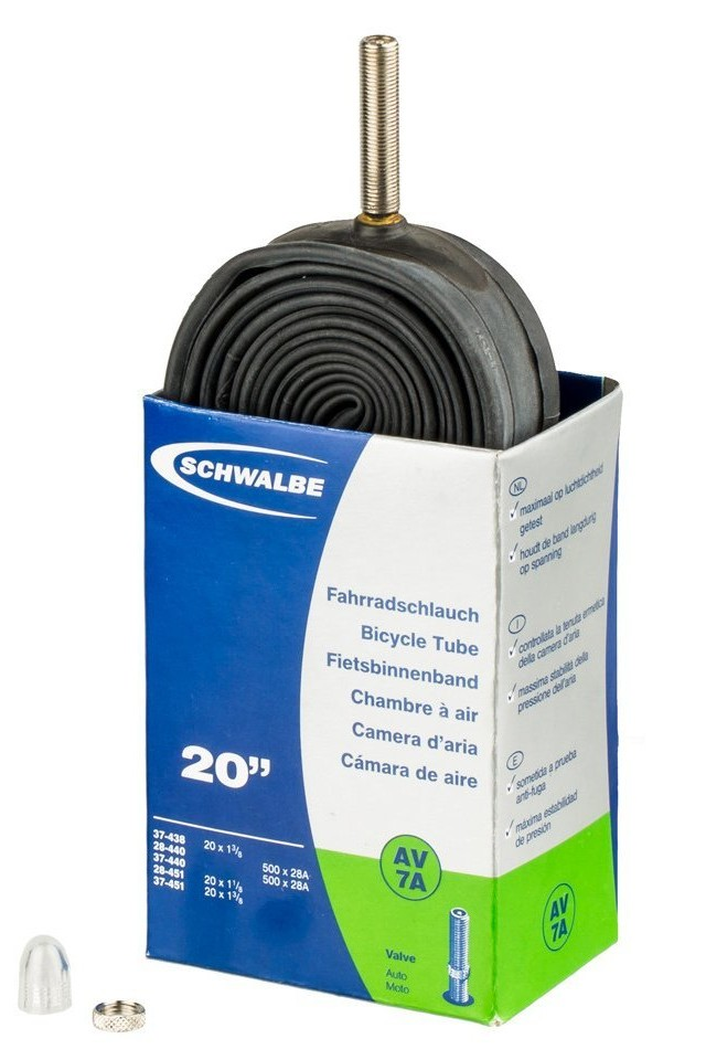 Schwalbe Schlauch BMX Schrader, 20x1 1/8-1 3/8, AV 7A