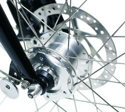 TERN Bikes JOULE HG DYNAMO HUB 100MM SILVER BIOLOGIC