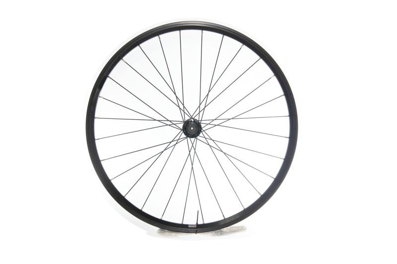 TERN Bikes Front Rim Set, 24 x 28H, Mini Alu Hub 100 mm (Black)
