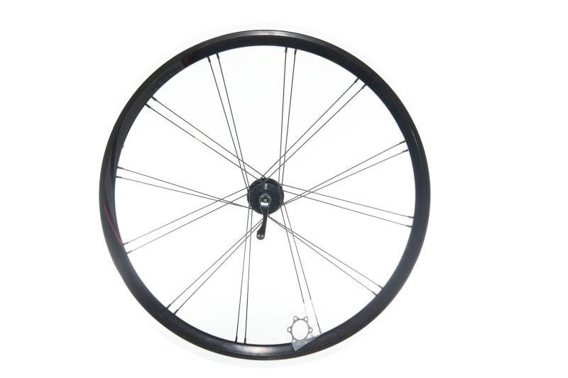TERN Bikes Front Rim Set, 26 x 24H, Kinetix Pro Disc, 100 mm (Black)