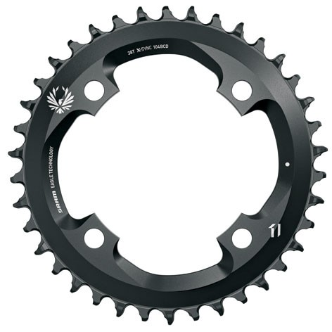 SRAM Kettenblatt X-Sync2 Eagle 36Z 1x12  Ø104mm für Powermeter