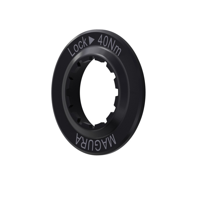 Magura Lockring Center Lock f. Schnellsp.-achse inkl. Center Lock Adapter (VE : 1 Stück)