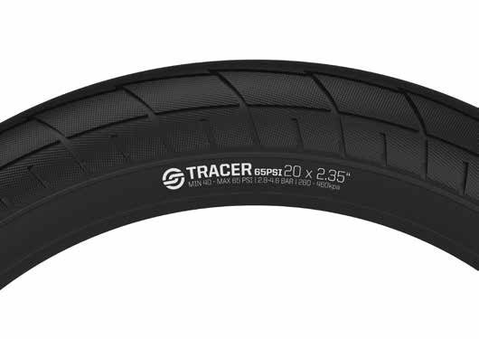 Eclat / Salt / Salt+ / We the people  TRACER tire, 65 psi, 20' x 2.35', black salt