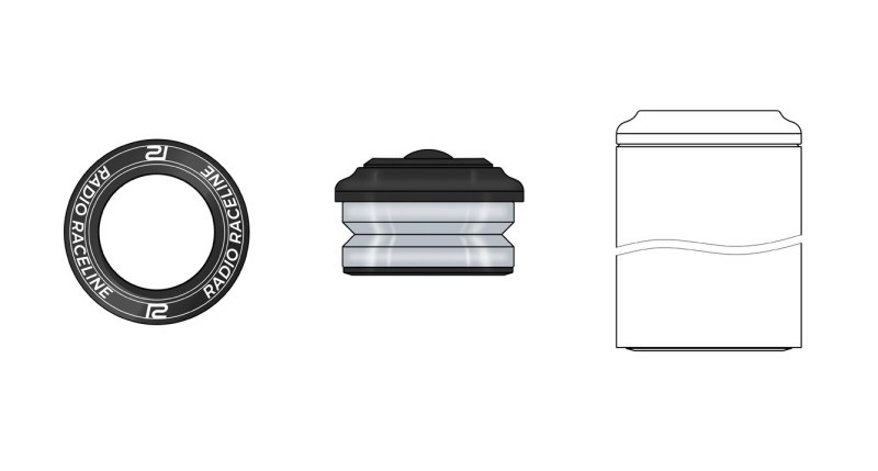 Eclat / Salt / Salt+ / We the people  RACELINE 1 1/8'' integrated headset integrated