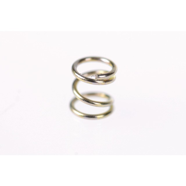 Fox Spring 0.125TLGx0.125ODx36.45 lbs/in Music Wire Zinc plated