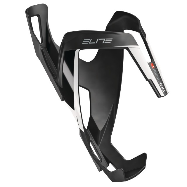 Elite Bidonhalter Vico Carbon matt schwarz-weiss