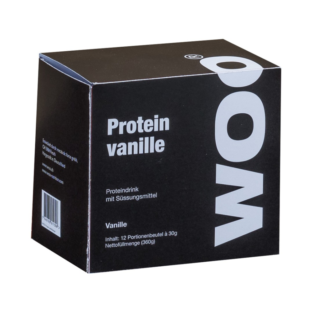 WOO® WOO Protein / 12 Portionen à 30g vanille