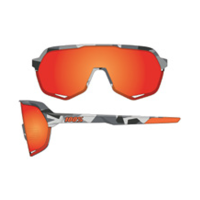 100% 100% S2 Glases Soft Tact grey Camo-HiPER red ML