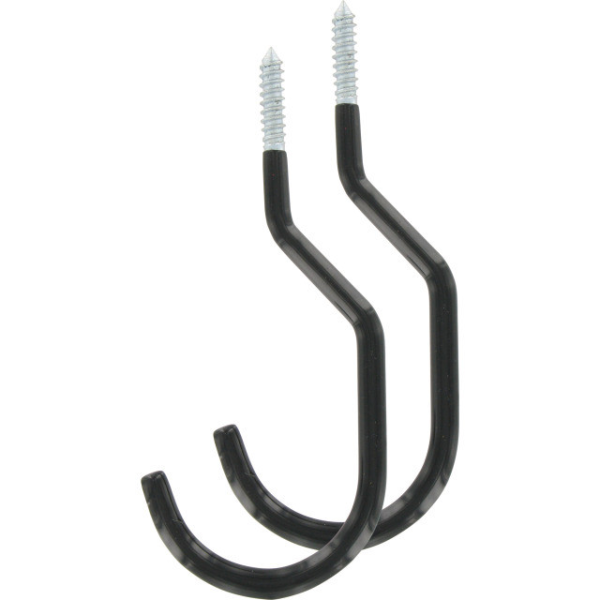 VAR Fahrradhaken PR-70301 Gr. M f.Renn- räder plastifiziert per Paar schwarz