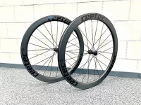 Phenum by Ceetec Ceetec Road Wheelset Revolution R50 Disc black glossy, Shimano HG Body , DT Swiss 180