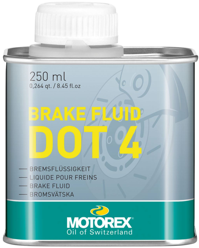 MOTOREX Brake Fluid DOT 4 Bremsflüssigkeit Flasche 250 ml