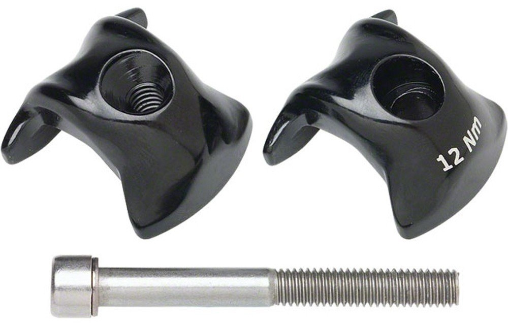 Ritchey Single Bolt Adapter für Sattelstütze Alu, für Rails 7x7mm, Selle Italia / fi'zi:k