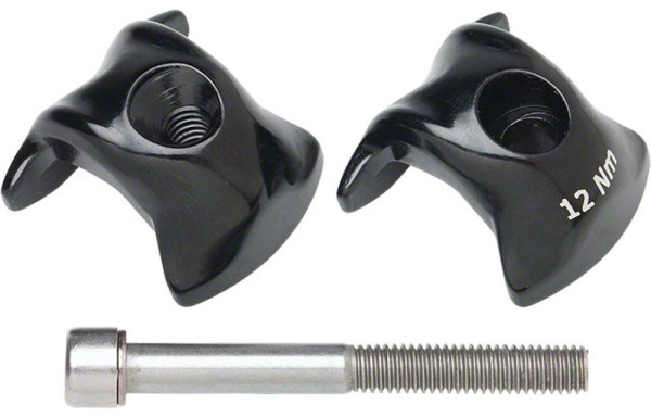 Ritchey Single Bolt Adapter für Sattelstütze Alu, für Rails 7x7mm, Selle Italia / fi'zi:k