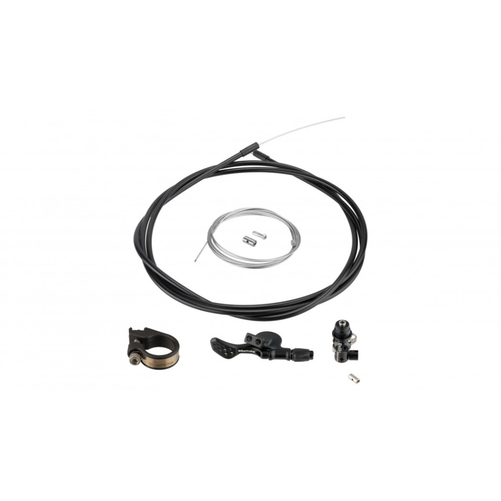 BikeYoke DeHy Kit + Triggy + Clamp A1/A2, Ansteuerungseinheit mit Triggy-Hebel für RockShox Reverb 2011  2...