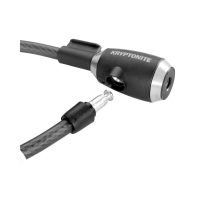Kryptonite Kabelschloss KryptoFlex 1265 mit Schl. sz mit Schlüssel, Sicherheitsbewertung: 1/10