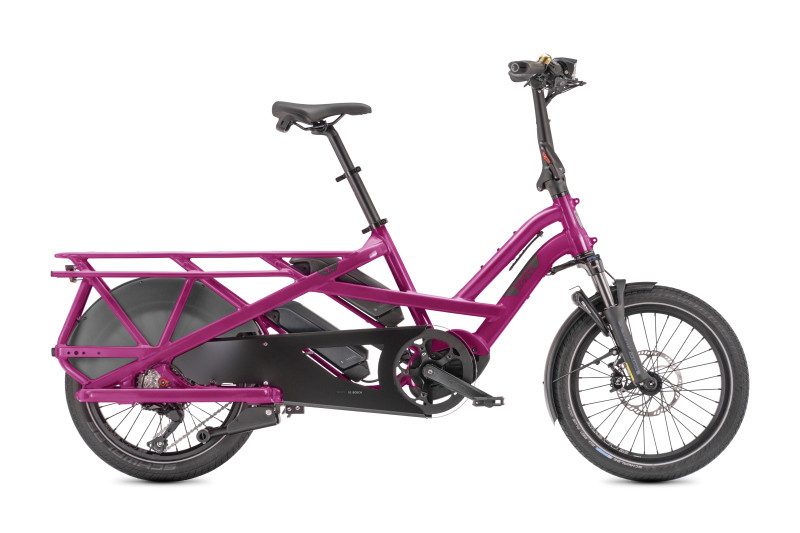 TERN Bikes GSD S10 Cargo Line, 1000Wh Shimano 1x10,  Dragon Fruit, Purple