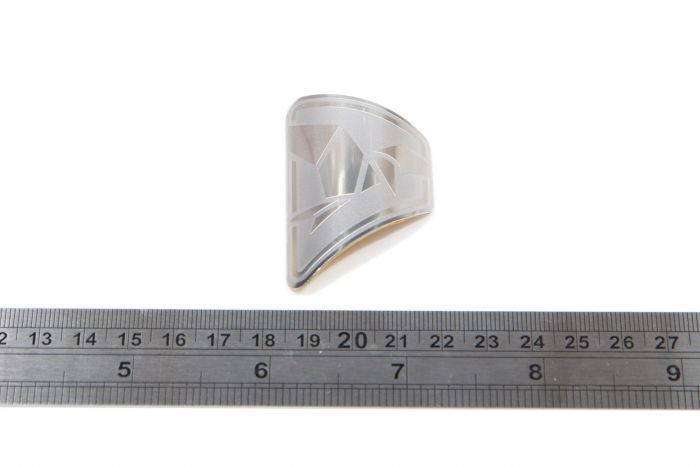 TERN Bikes Head Badge, Tern Logo V2, Silver, Tern Bird logo