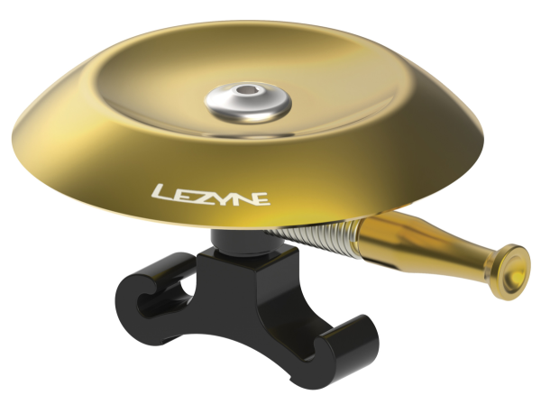 Lezyne Classic Shallow Brass Bell Gold/Black