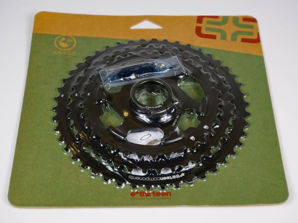 e*thirteen Ersatzteil Kassette 33-46T Aluminum Cogs, for 9-46T 11 Speed TRS Plus Cassette