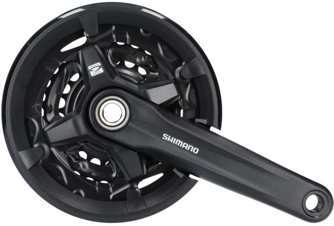 Shimano Altus 21 Kurbel 175mm 22/30/40 HS, FC-MT2103EX002CL, 9-Fach, schwarz