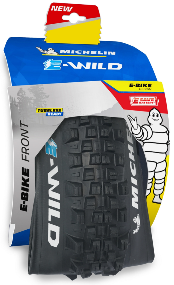Michelin E-Wild Front Competition Line Gum-X TLR , 27.5x2.8, faltbar, schwarz