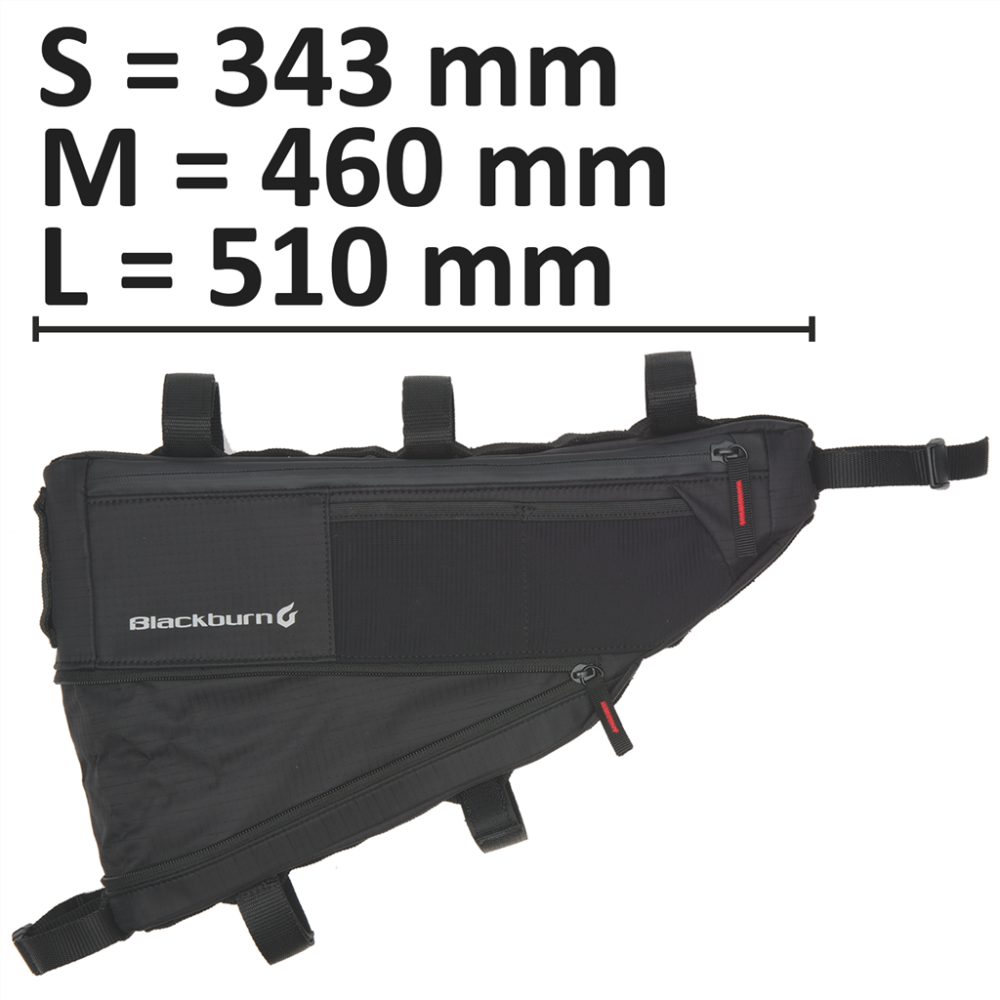 Blackburn Outpost Frame Bag black, S