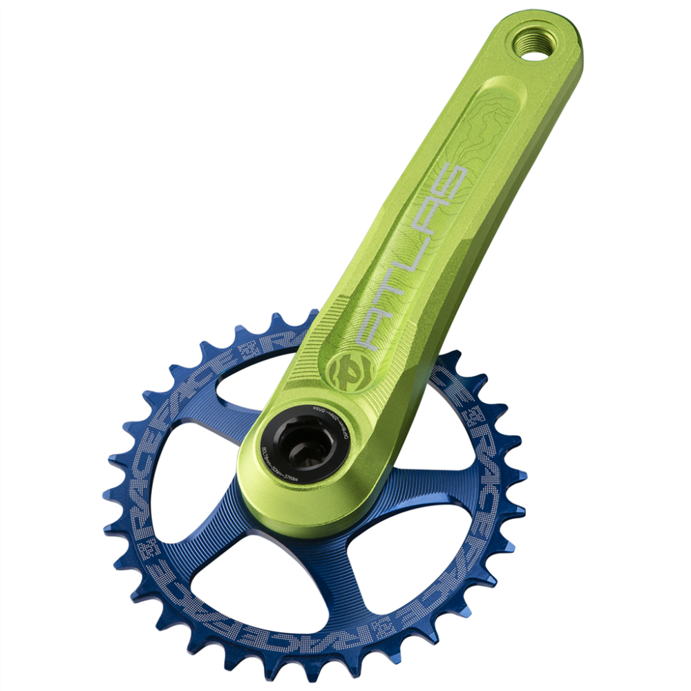 Race Face Atlas Cinch Crankarm (RF136) green,170mm