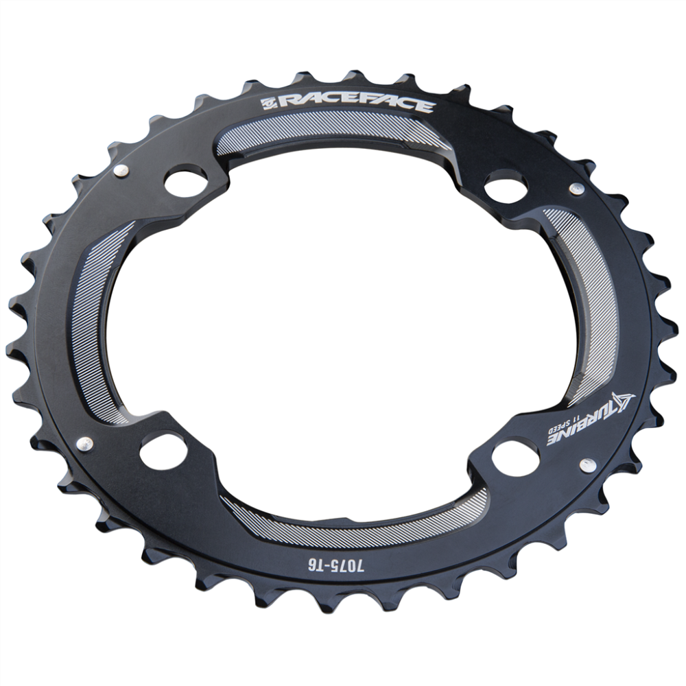 Race Face Turbine Chainring Set 11SPD 26/36 black,one size