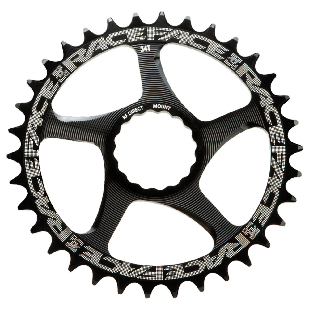 Race Face Direct Mount N/W Chainring 10-12SPD excl. SHI12SPD black,24T