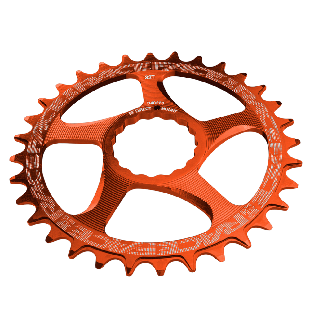 Race Face Direct Mount N/W Chainring 10-12SPD excl. SHI12SPD orange,34T