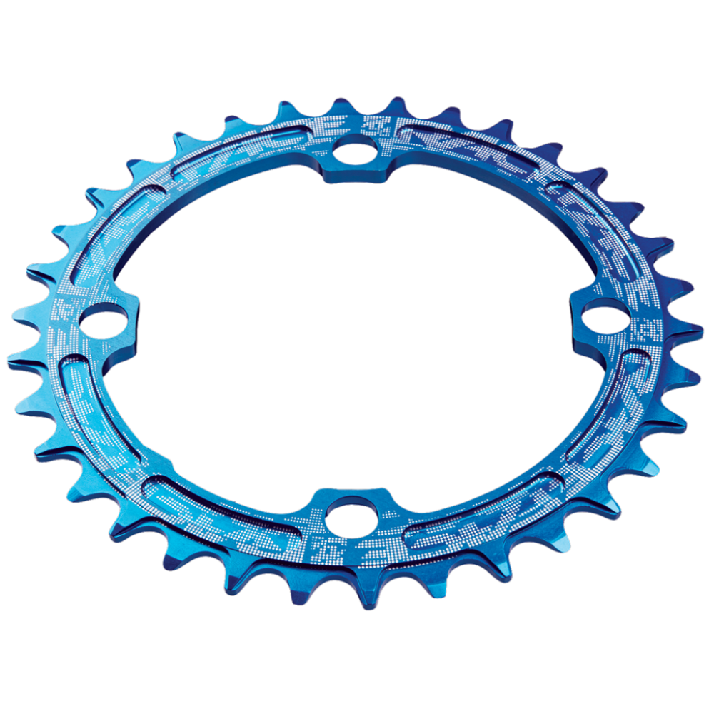 Race Face SingleChainring N/W 104BCD 10-12SPD blue,104x38T