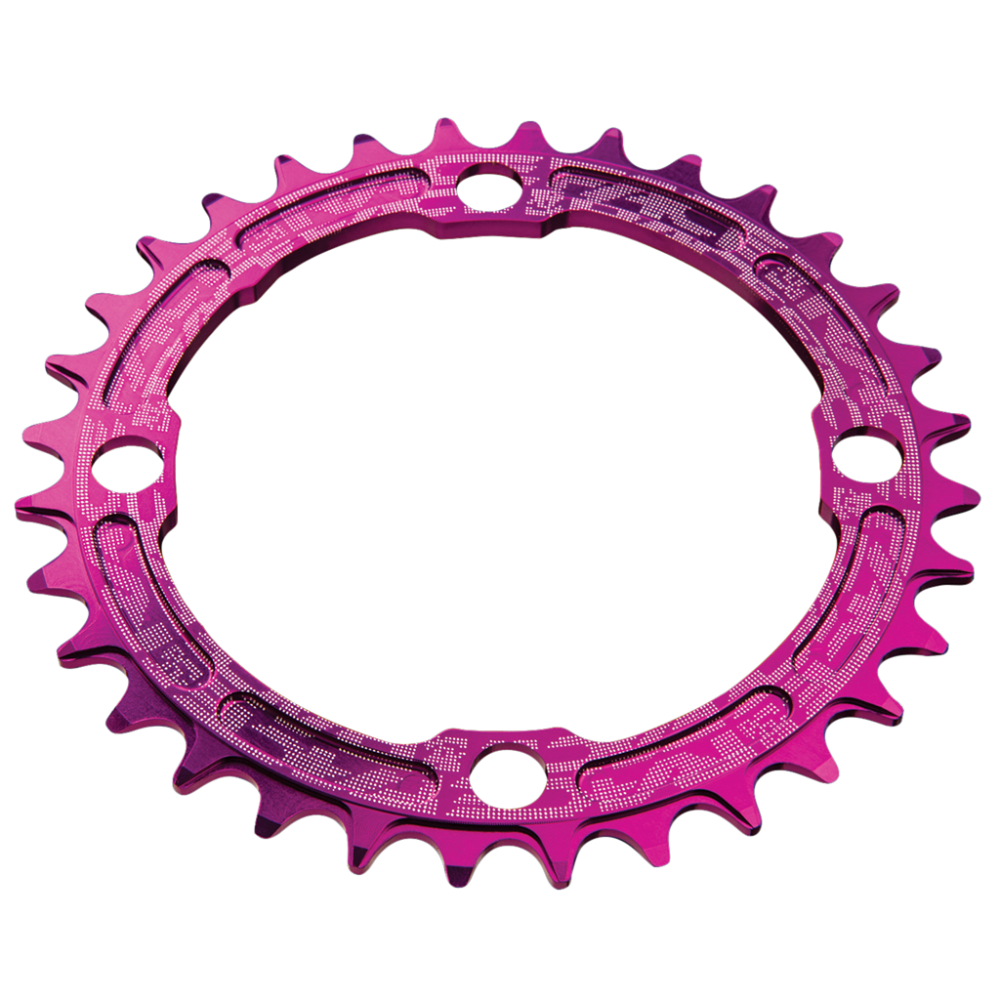 Race Face SingleChainring N/W 104BCD 10-12SPD purple,104x38T