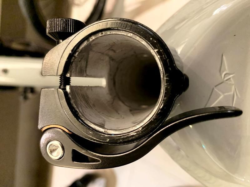 TERN Bikes Seatpost Clamp, 34.9 mm, Lower AnodizedBlack,MY21 GSD/Vektron