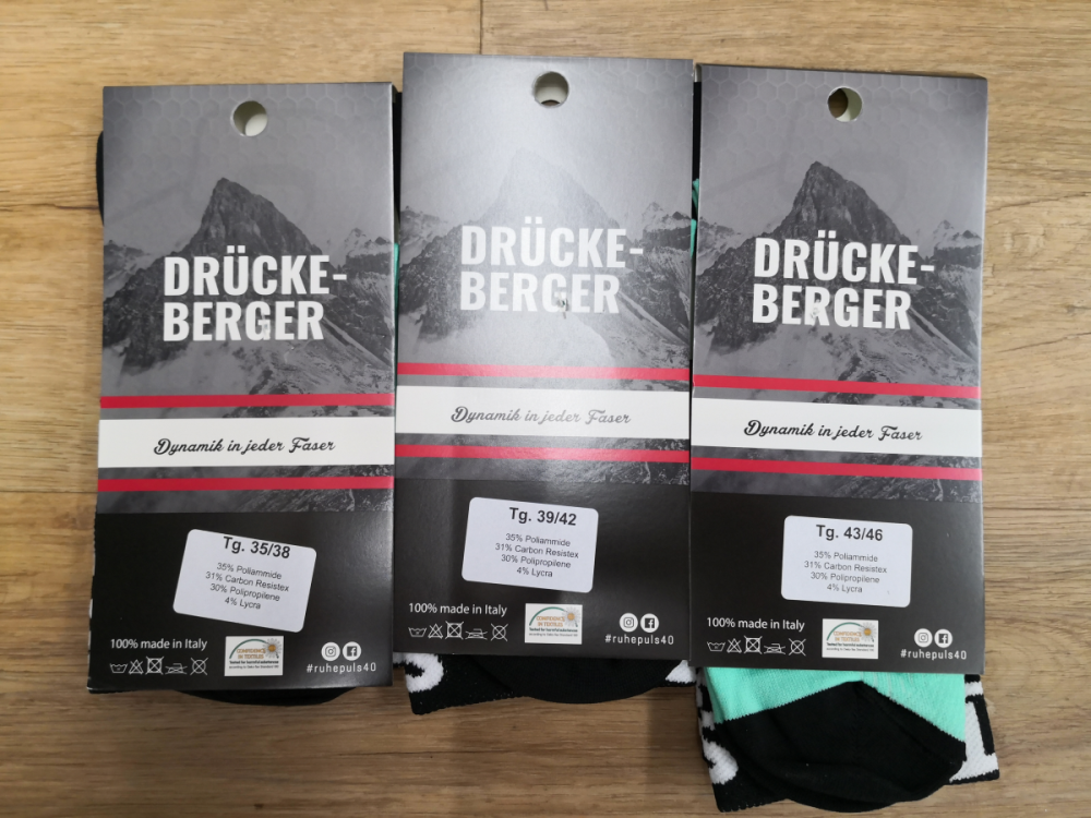 ST Cycling X-Tech Professional Carbon Socke, Gr. 43-46