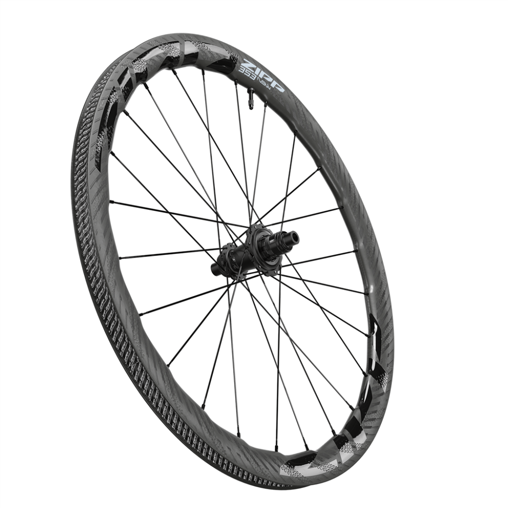 Zipp 353 NSW Carbon TLR Disc CL Rear Wheel  black carbon,700C/'12X142 SHI