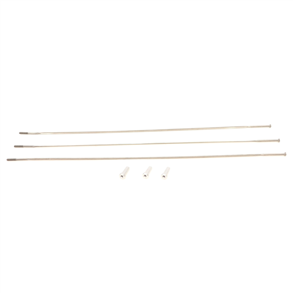 Zipp Spoke and Nipple 270mm CX-Ray Straight Pull Qty 3 silver