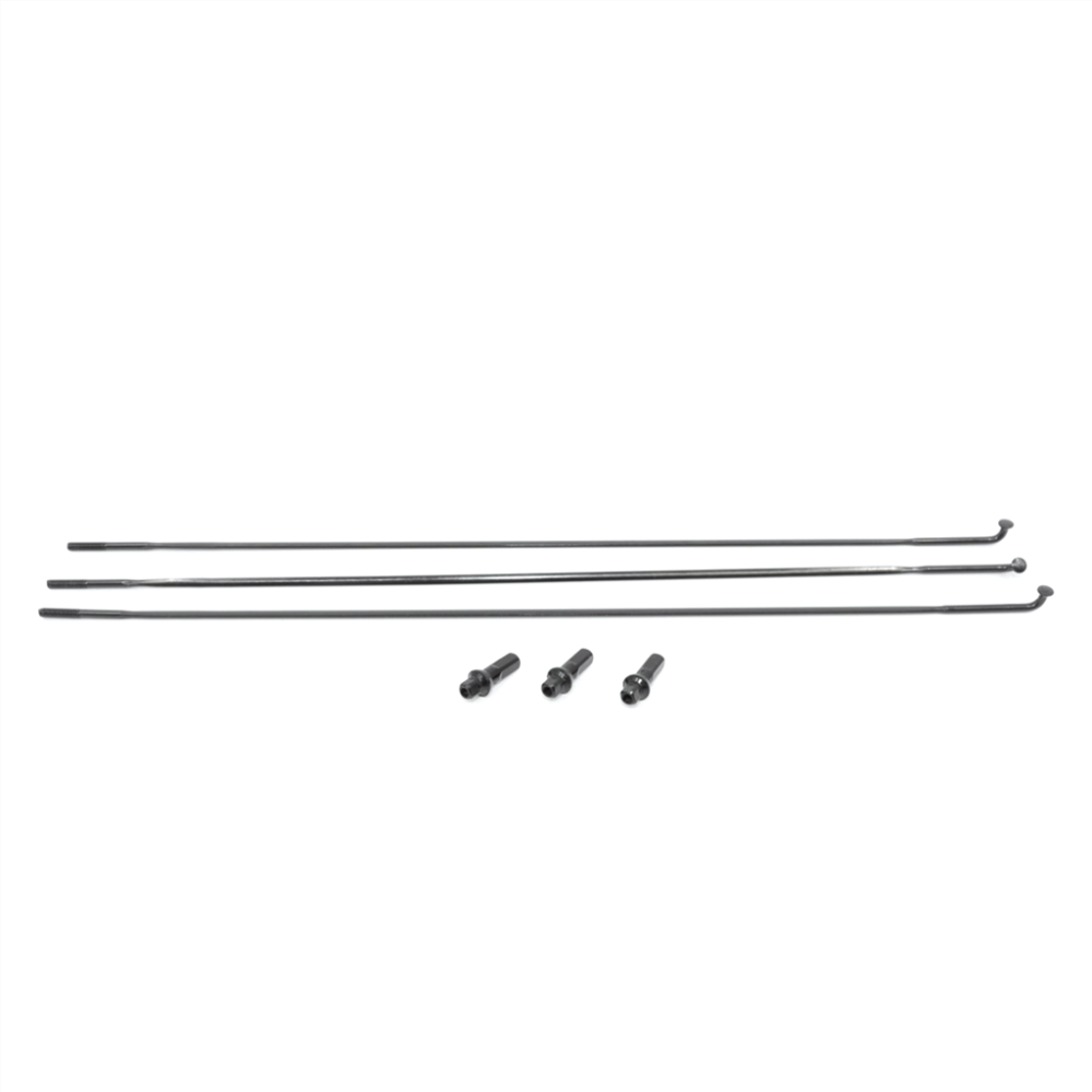 Zipp Spoke and Nipple (DB) 230mm CX-Ray J-Bend Qty 3 black