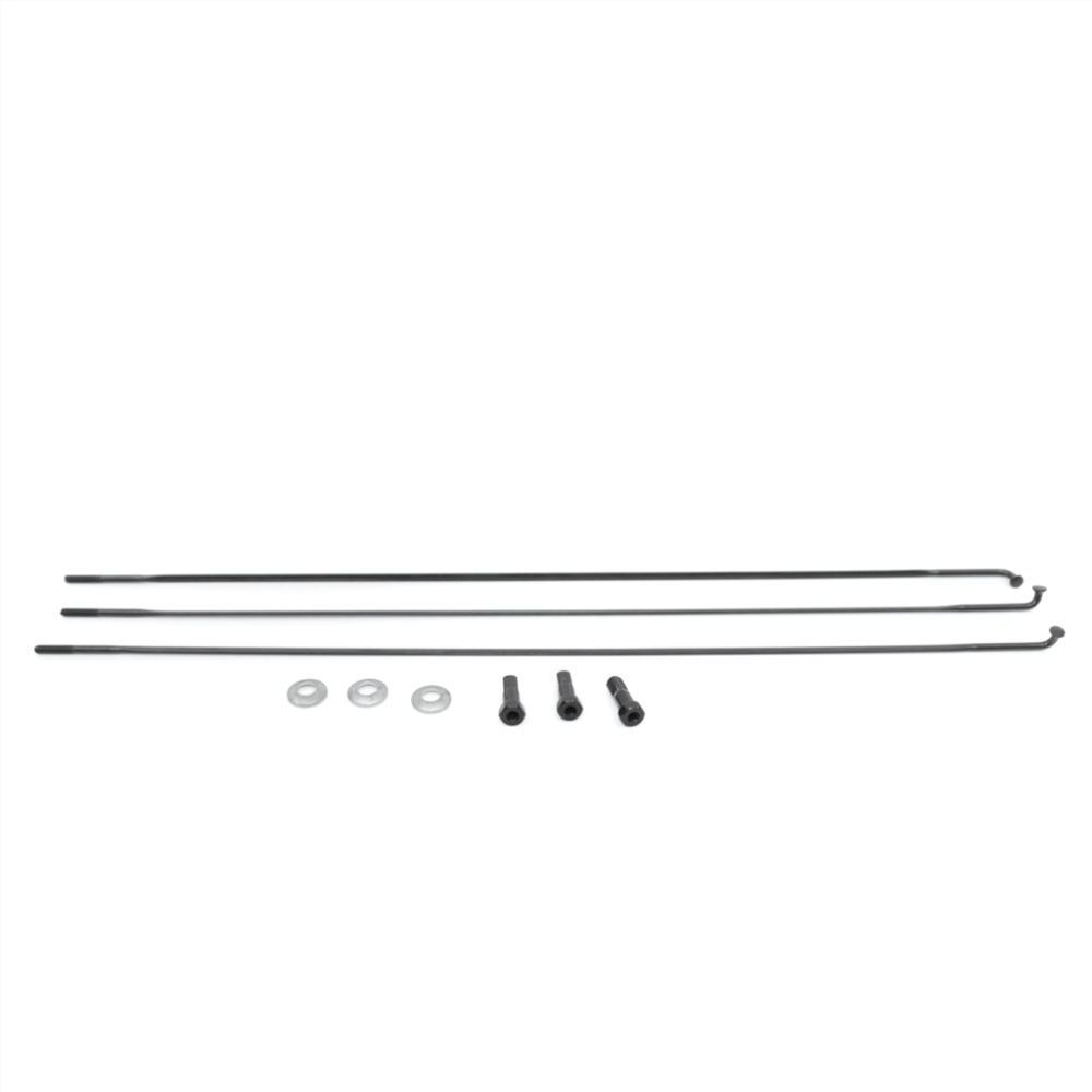 Zipp Spoke and Nipple 248mm CX-Ray J-Bend Qty 3 black