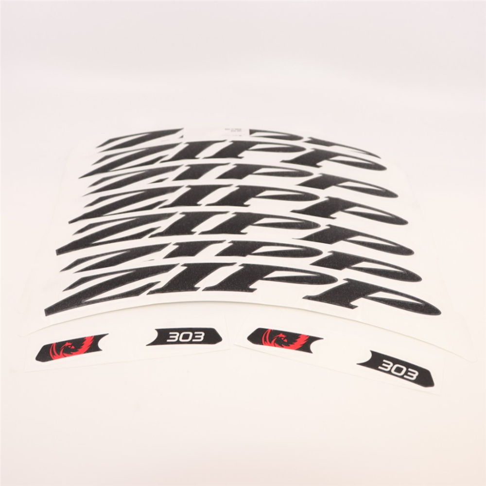 Zipp Wheel Decal Set Zipp 303 for one wheel matte black