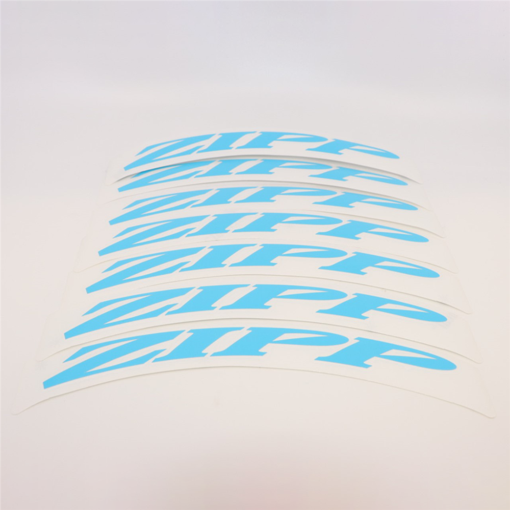 Zipp Wheel Decal Kit Zipp 202 DB Single Rim blue