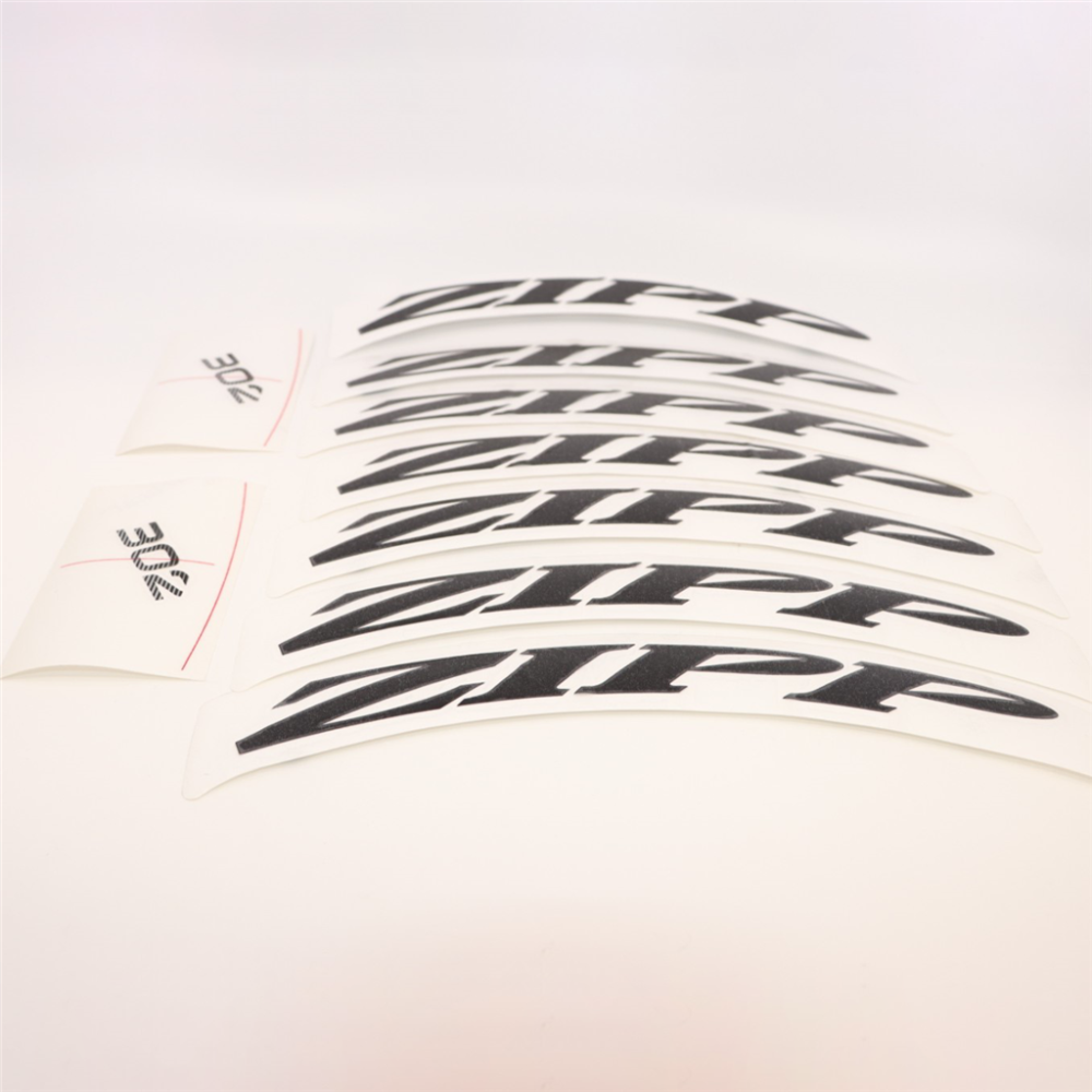 Zipp Wheel Decal Kit Zipp 302 DB Single Rim black