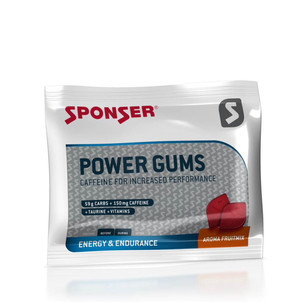 Sponser Power Gums, FRUIT MIX Beutel (75 g)