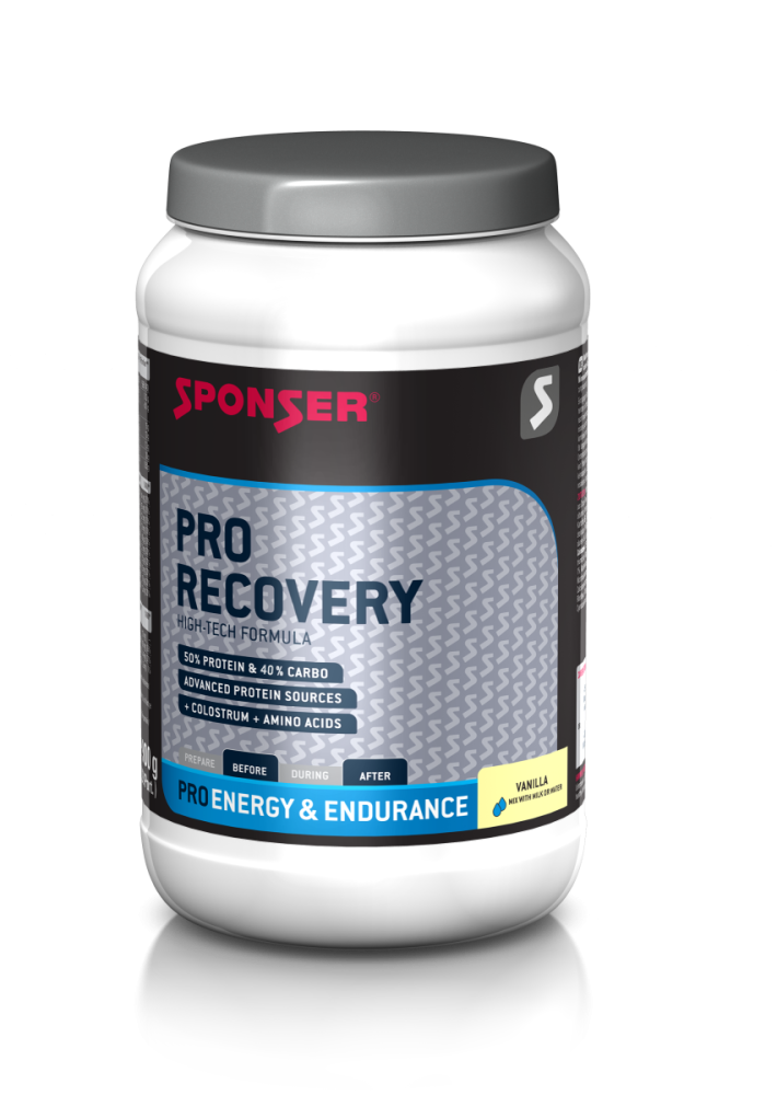 Sponser PRO RECOVERY, 50/36 Vanilla, Dose 900g