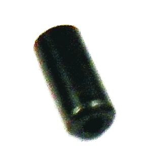 SRAM Anschlaghülsen Ø4mm Alu schwarz Box à 100 Stk.