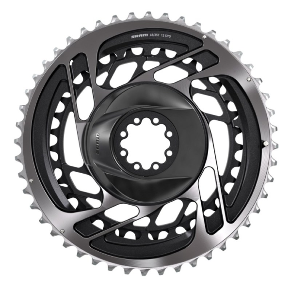 SRAM Chain Ring Red eTap AXS DM Non-Power 2x12SP grey,50/37T