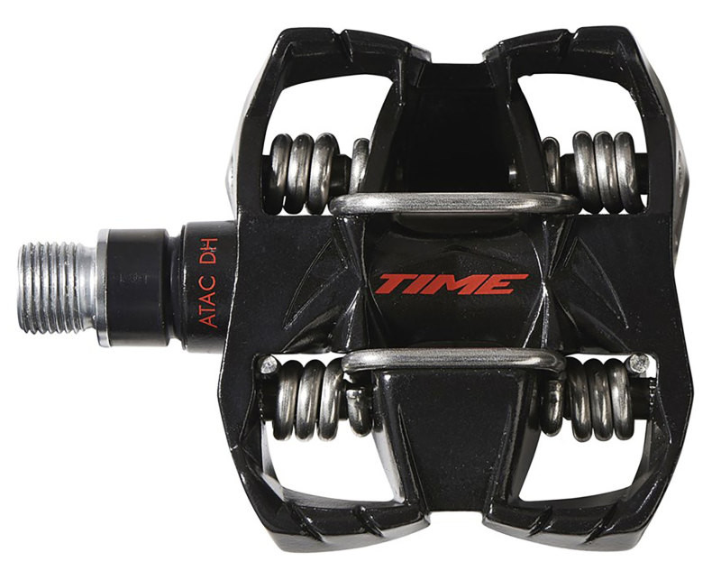 Time ATAC DH 4, DH /Trail pedal, Black inkl. ATAC cleats