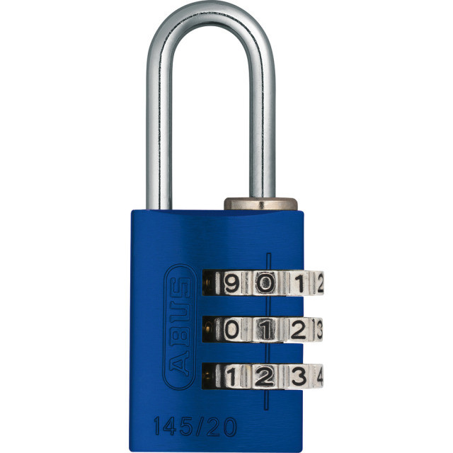 ABUS Vorhangschloss 145/20 Code blau