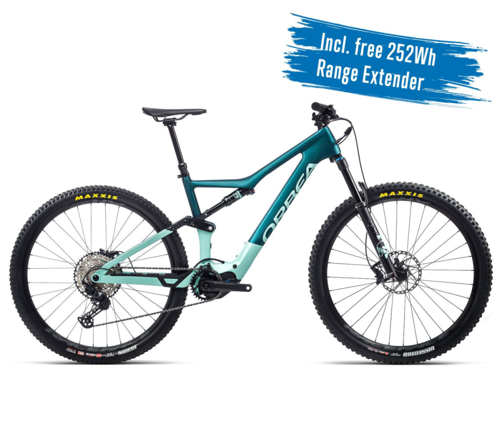 Orbea RISE M20 XL Green - Ocean